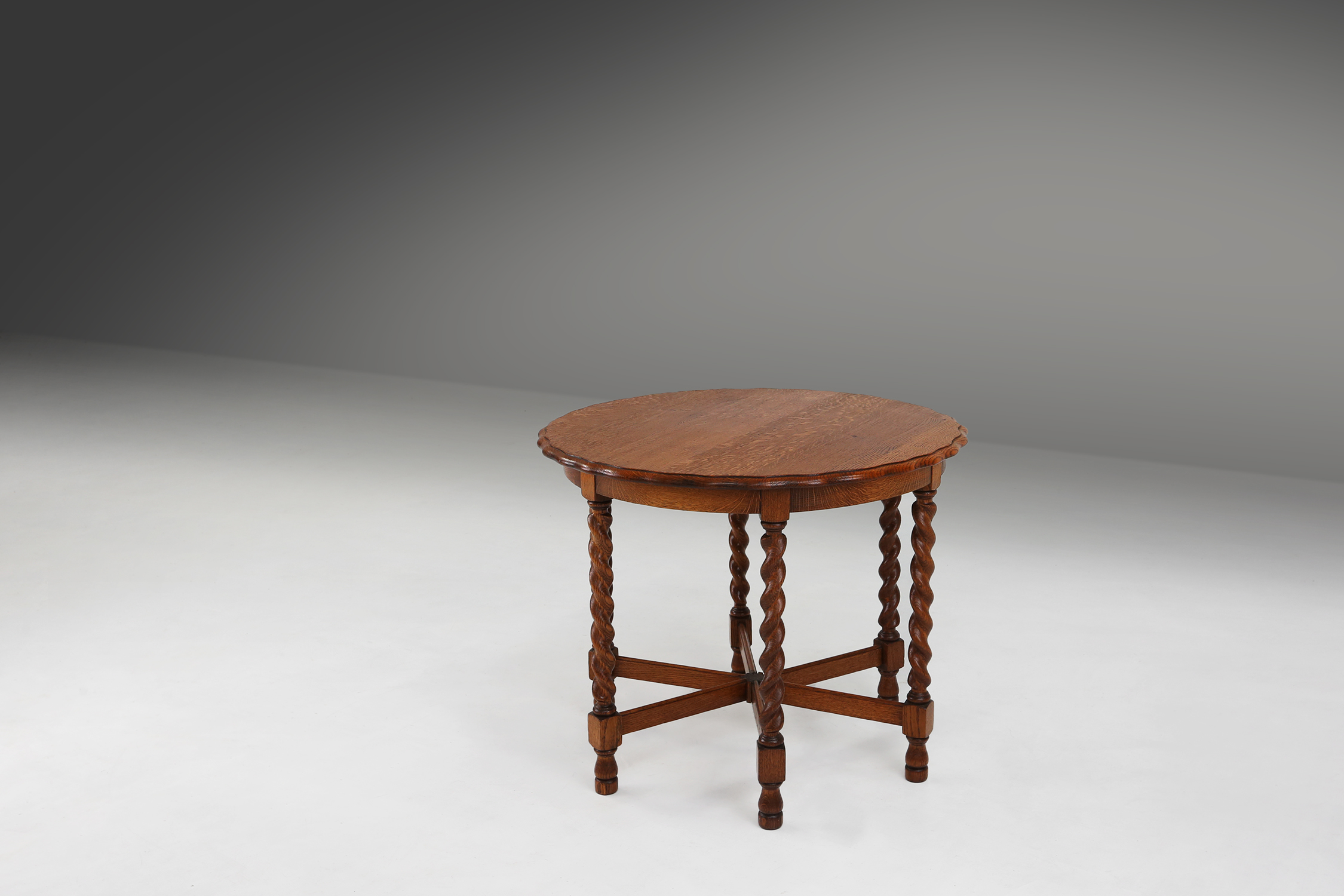 Antique oak side table 1890thumbnail